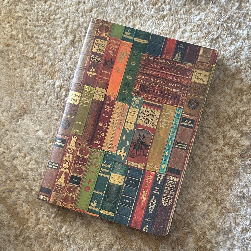 New Notebook, Vintage Book Design